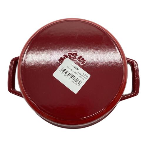 Staub (ストウブ) ピコ・ココット ラウンド 18cm チェリーレッド