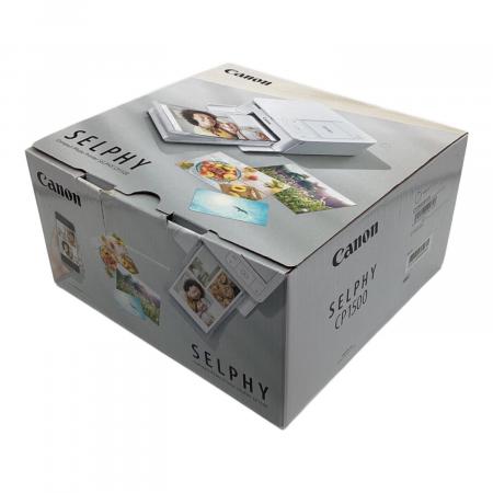 Canon SELPHY CP1500 /ホワイト /新品未使用/値引き中 Amazon.co.jp