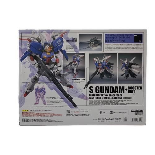 METAL ROBOT魂（Ka signature) Sガンダム ブースター・ユニット装着型  魂ウェブ商店限定