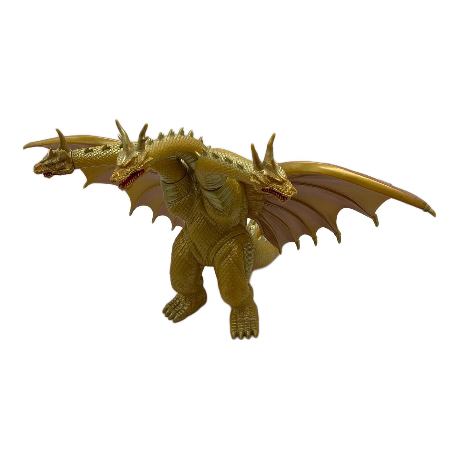 バンダイ モスラ3 超ドラゴン怪獣 キングギドラ ソフビ フィギュア モスラ3 超ドラゴン怪獣 キングギドラフィギュア ビックサイズ BANDAI