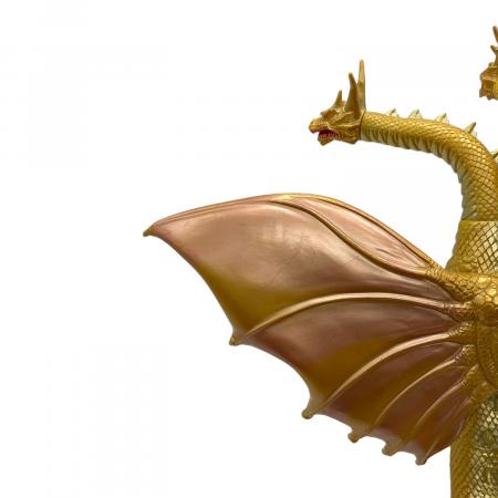 超ドラゴン怪獣 キングギドラ 「モスラ3 キングギドラ来襲」 ソフビフィギュア BANDAI (バンダイ) ソフビフィギュア モスラ3 キングギドラ襲来 超