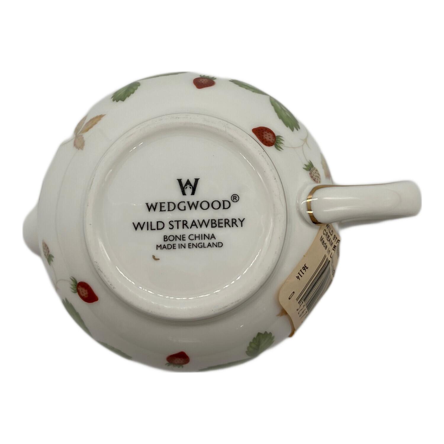 WEDGWOOD ワイルドストロベリー　ポット　ミルクポット　カップ&ソーサー 6客 1000円〜☆ ウェッジウッド ワイルドストロベリー ティーポット ミルク