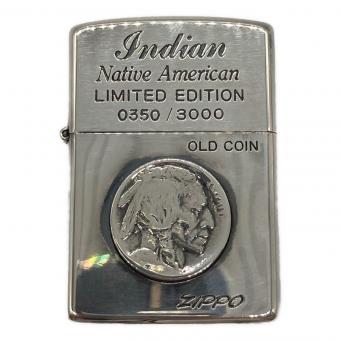 ZIPPO (ジッポ) オイルライター OLD COIN ZIPPO Indian Native American LIMITED EDITION 0350/3000 1997年製造