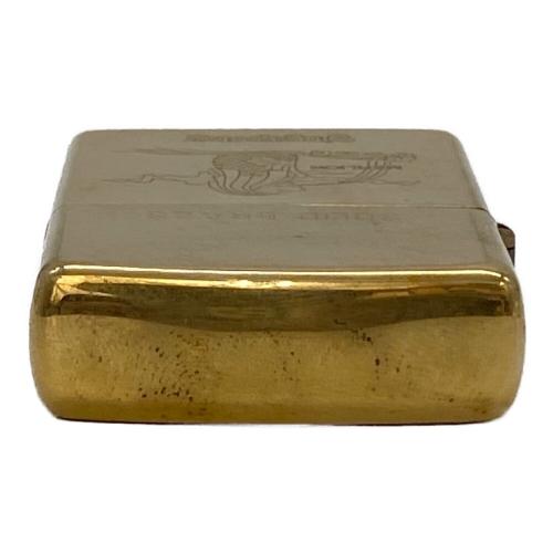 ZIPPO (ジッポ) オイルライター SOLID BRASS マーライオン
