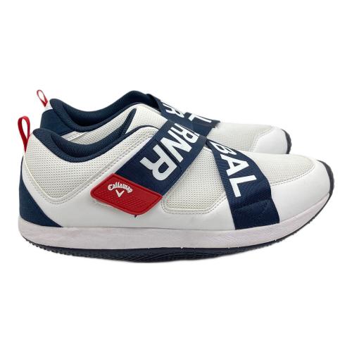 Callaway (キャロウェイ) BALTRAINER(バルトレイナー) ゴルフ練習用シューズ 219102 SIZE L(26.5cm～28.0cm相当) ホワイトxネイビー