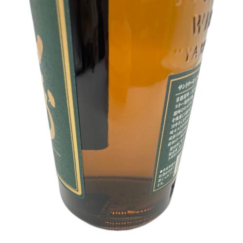 サントリー 山崎 ジャパニーズウィスキー 10年 金花 グリーンラベル 750ml 未開封