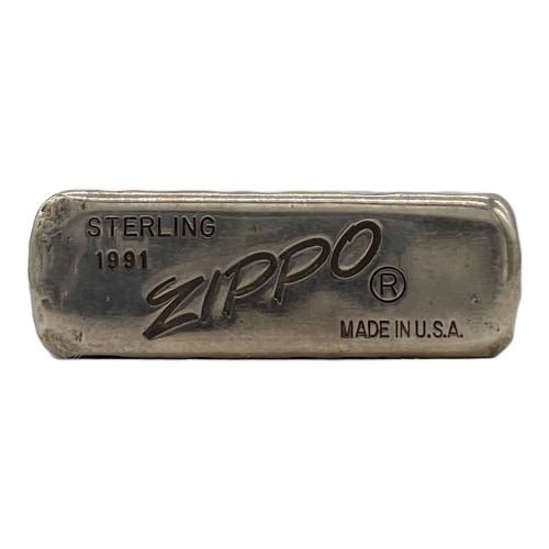 ZIPPO (ジッポ) ZIPPO sterling　silver 1991年