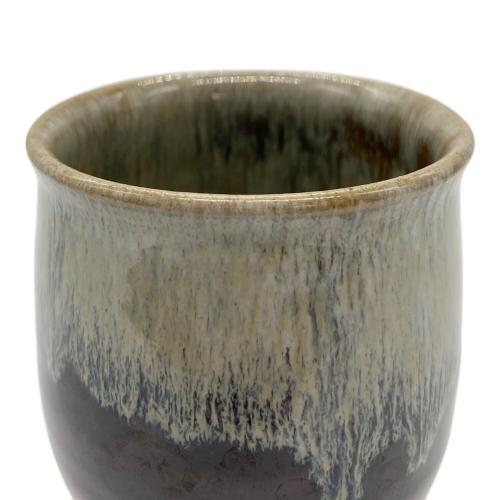 唐津黒飴釉 湯呑み 月笑庵 箱付