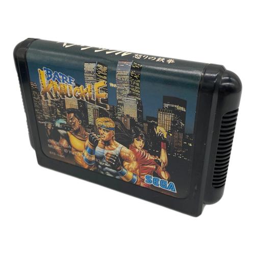 ベアナックル 怒りの鉄拳 メガドライブ用ソフト