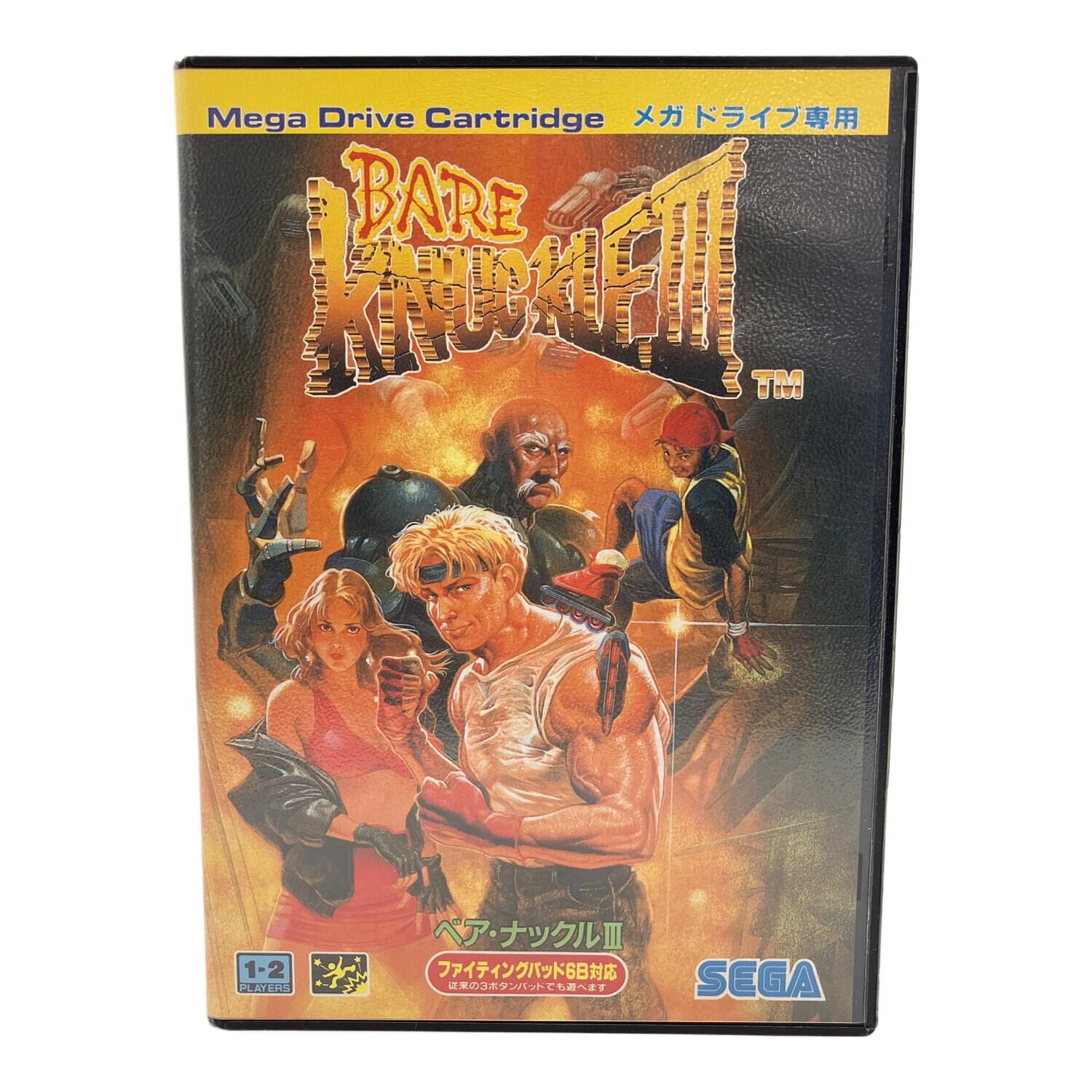 ベア・ナックルⅢ　 メガドライブ　MD　国内正規品 ベアナックルⅢ メガドライブ用ソフト｜トレファクONLINE