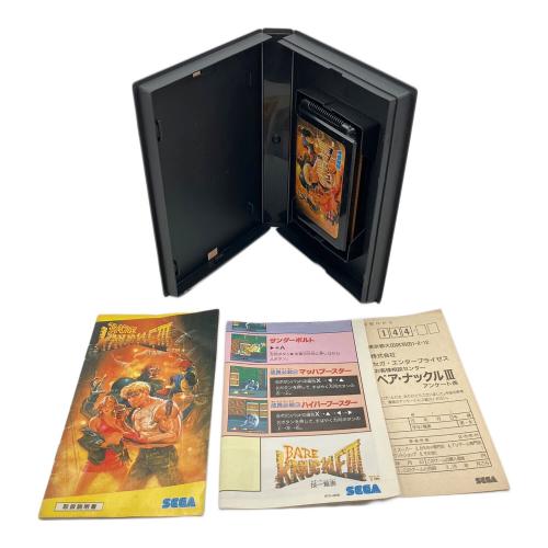ベアナックルⅢ メガドライブ用ソフト｜トレファクONLINE