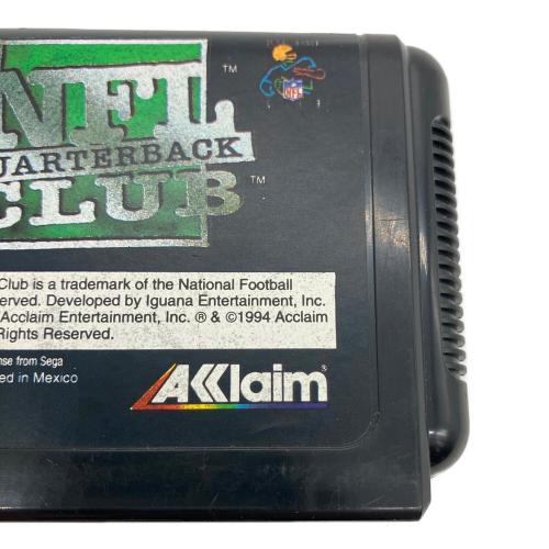 NFLクォーターバッククラブ'95 メガドライブ用ソフト ソフトのみ 動作確認済み