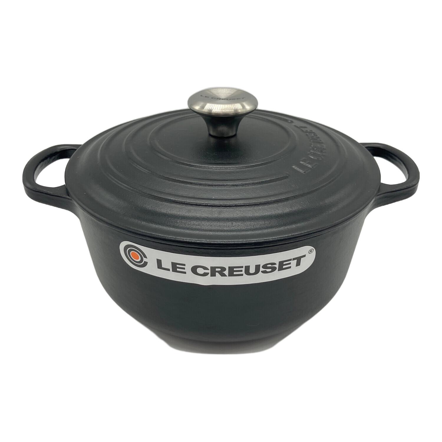 LE CREUSET (ルクルーゼ) シグニチャー・ココット・ロンド20cm マット