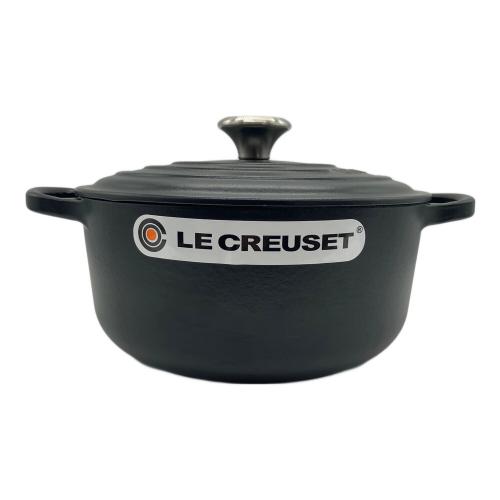 LE CREUSET (ルクルーゼ) シグニチャー・ココット・ロンド20cm マット