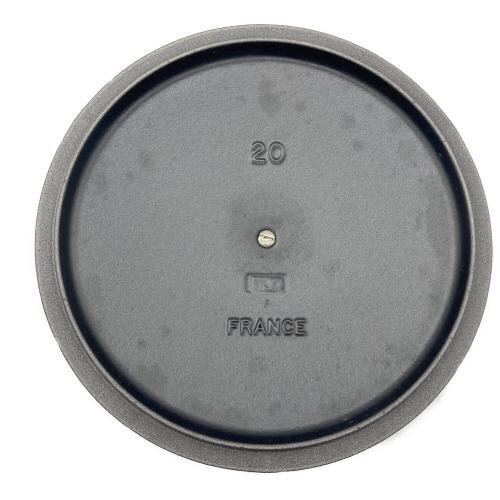 LE CREUSET (ルクルーゼ) シグニチャー・ココット・ロンド20cm マットブラック 21177-20000-0430 ブラック