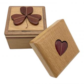 巡り合い からくり箱 箱根寄木細工 宮本達雄