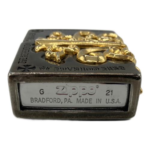 ZIPPO オイルライター メタルジャケット USA製 2021年