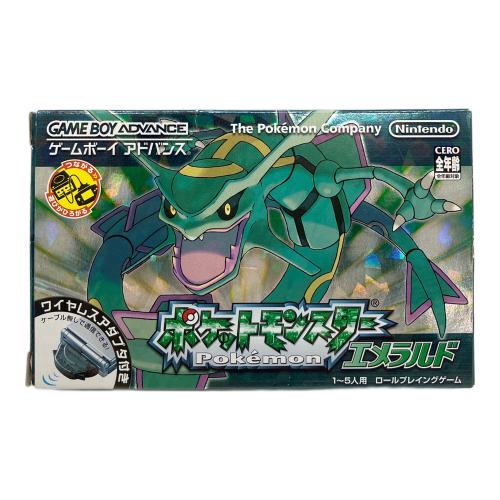 Nintendo (ニンテンドウ) ポケットモンスターエメラルド ゲームボーイアドバンス用ソフト