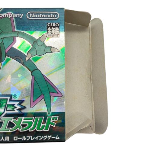 Nintendo (ニンテンドウ) ポケットモンスターエメラルド ゲームボーイアドバンス用ソフト