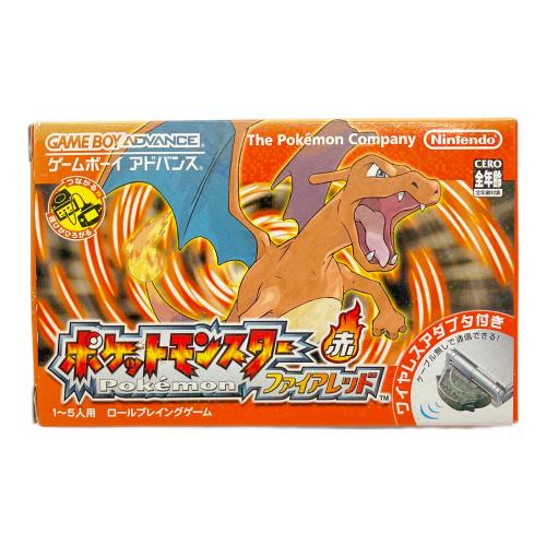 Nintendo (ニンテンドウ) ポケットモンスターファイアレッド ゲームボーイアドバンス用ソフト