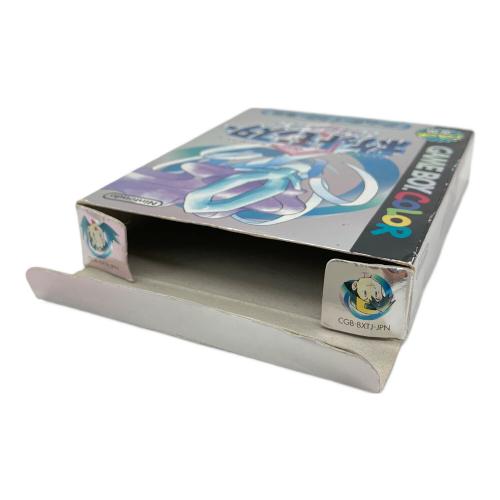 Nintendo (ニンテンドウ) ポケットモンスタークリスタルバージョン ゲームボーイカラー用