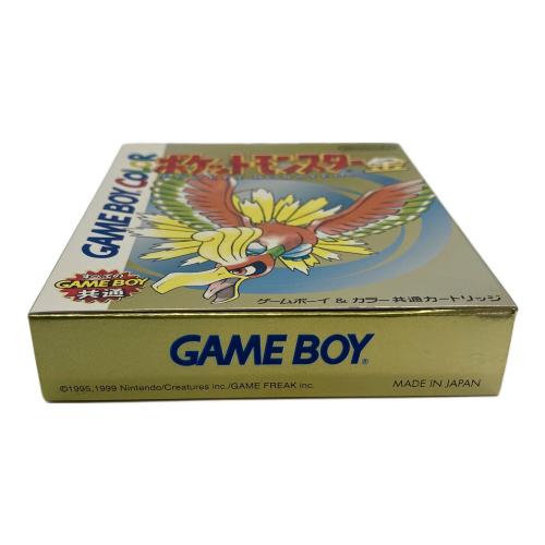 Nintendo (ニンテンドウ) ポケットモンスター金 ゲームボーイ用ソフト ポストカード付属