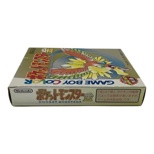 Nintendo (ニンテンドウ) ポケットモンスター金 ゲームボーイ用ソフト ポストカード付属