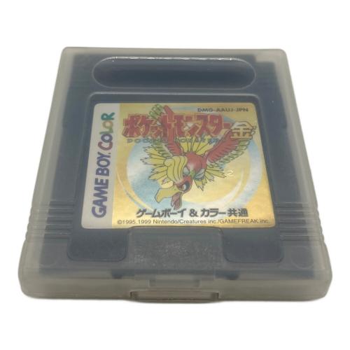 Nintendo (ニンテンドウ) ポケットモンスター金 ゲームボーイ用ソフト ポストカード付属