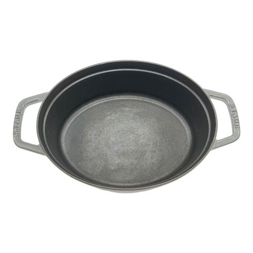 Staub (ストウブ) ピコ・ココット オーバル 27cm グレー 40500-276