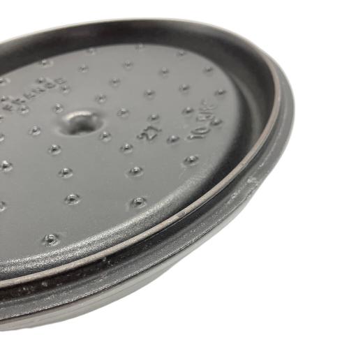 Staub (ストウブ) ピコ・ココット オーバル 27cm グレー 40500-276