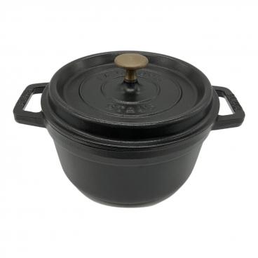 Staub (ストウブ) 両手鍋 ラ ココット de GOHAN フランス製 Lサイズ