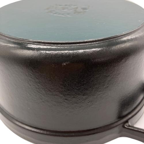 Staub (ストウブ) ピコ・ココット ラウンド 20cm ブラック 鋳鉄 両手鍋