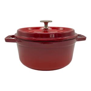 Staub (ストウブ) ピコ ココット ラウンド 18cm レッド