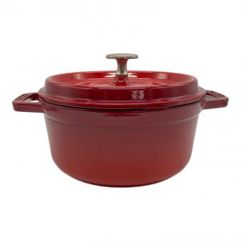 Staub (ストウブ) ピコ ココット ラウンド 18cm レッド