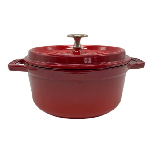 Staub (ストウブ) ピコ ココット ラウンド 18cm レッド