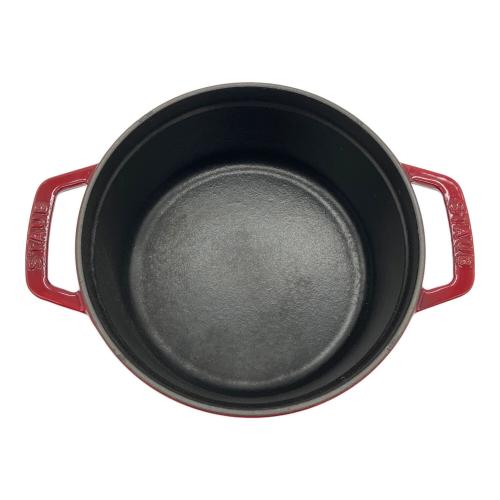 Staub (ストウブ) ピコ ココット ラウンド 18cm レッド