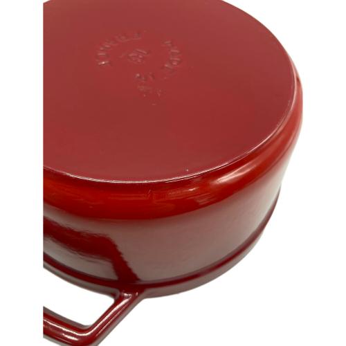 Staub (ストウブ) ピコ ココット ラウンド 18cm レッド