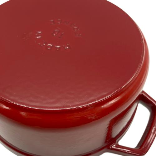 Staub (ストウブ) ピコ ココット ラウンド 18cm レッド