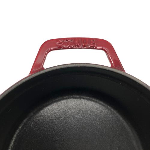 Staub (ストウブ) ピコ ココット ラウンド 18cm レッド