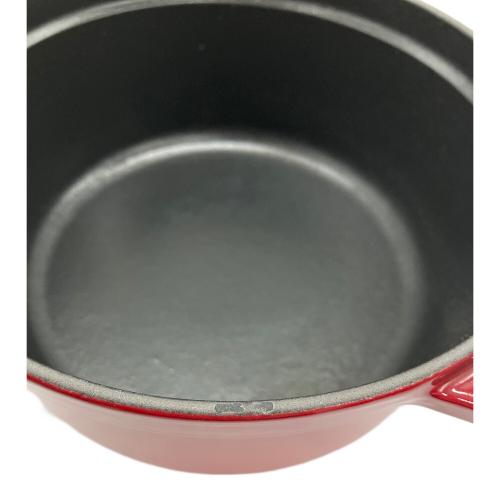 Staub (ストウブ) ピコ ココット ラウンド 18cm レッド