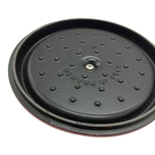 Staub (ストウブ) ピコ ココット ラウンド 18cm レッド