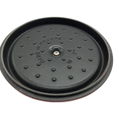 Staub (ストウブ) ピコ ココット ラウンド 18cm レッド