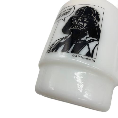 Fire King (ファイヤーキング) STAR WARS WITH BEAMS ミルクガラスマグカップ