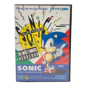 SEGA(セガ) ソニック・ザ・ヘッジホッグ メガドライブ用ソフト 動作確認済み