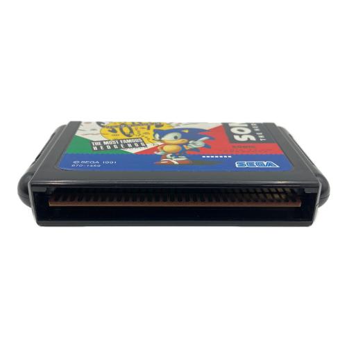 SEGA(セガ) ソニック・ザ・ヘッジホッグ メガドライブ用ソフト 動作