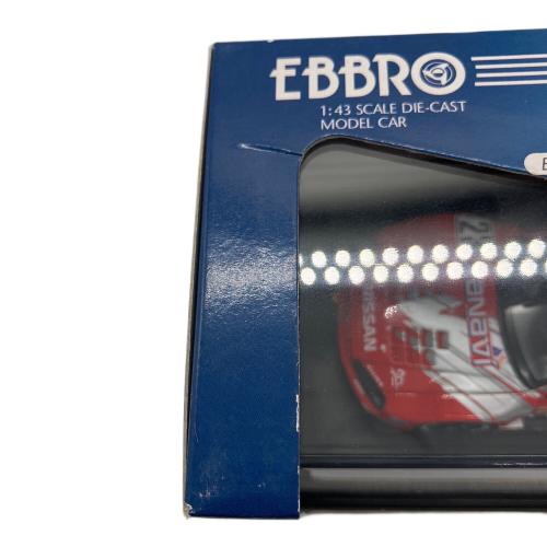 EBBRO (エブロ) 1/43 JGTC2003 XANAVI NISMO GT-R #23(レッド×シルバー) 「RACING CAR COLLECTION」 モデルカー