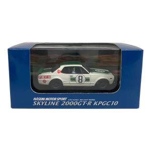 EBBRO (エブロ) HASEMI MOTOR SPORT SKYLINE 2000GT-R KPGC10 モデルカー