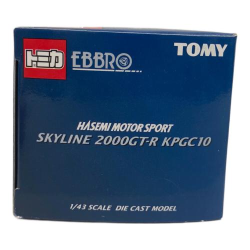 EBBRO (エブロ) HASEMI MOTOR SPORT SKYLINE 2000GT-R KPGC10 モデルカー