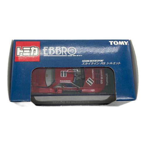 トミカEBBRO (トミカエブロ) 1/43 スカイライン RS スーパーシルエット DUNLOP #11(レッド×ブラック) 「トミカエブロ HASEMI MOTOR SPORT」 モデルカー