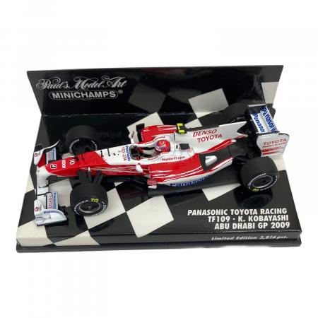 1/43 PANASONIC TOYOTA RACING TF109 ABU DHABI GP 2009 DENSO #10